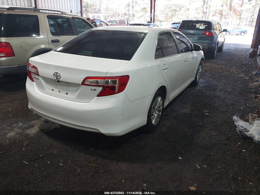 2013 TOYOTA CAMRY LE - 4T1BF1FK7DU724994