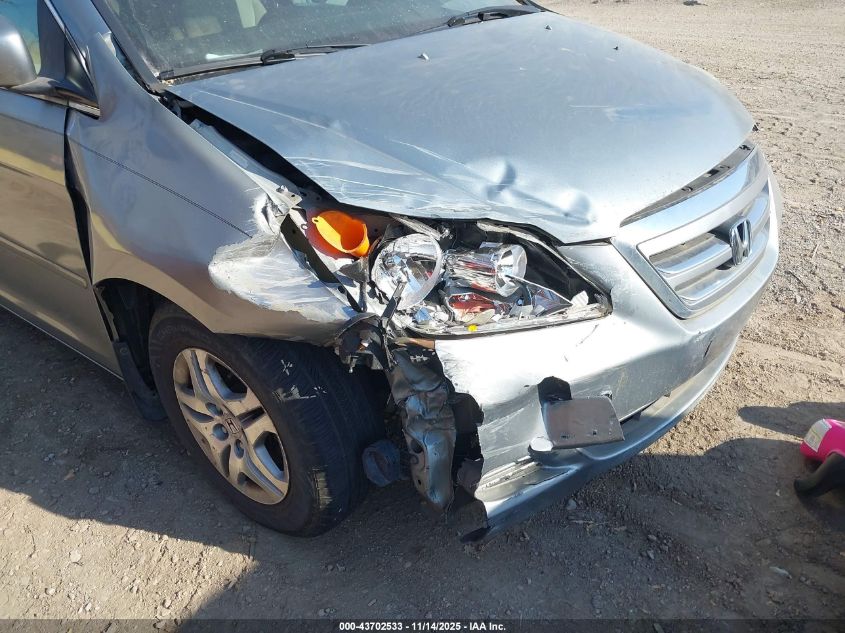 2005 Honda Odyssey Ex VIN: 5FNRL38405B118436 Lot: 43702533