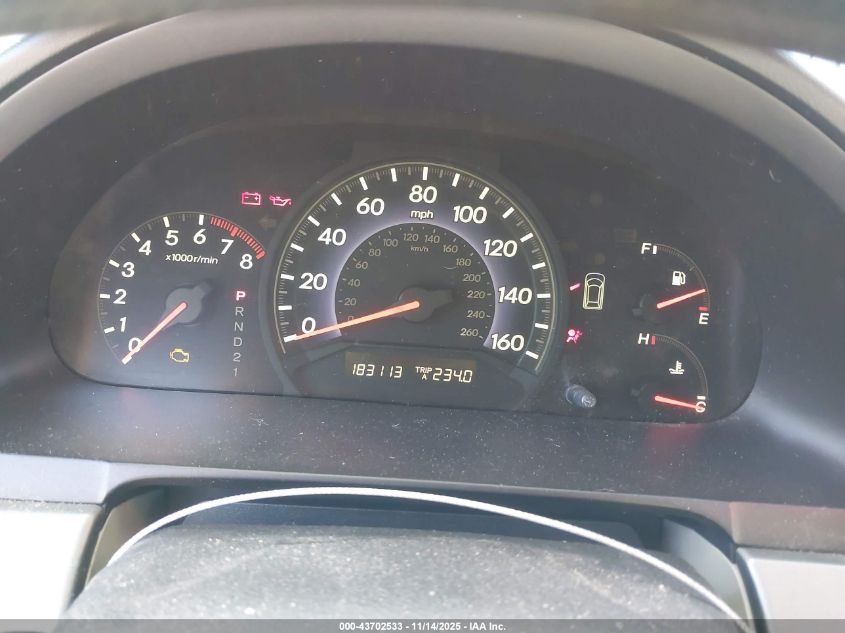 2005 Honda Odyssey Ex VIN: 5FNRL38405B118436 Lot: 43702533