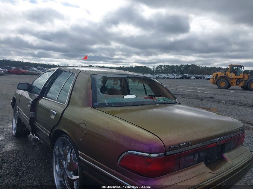 1997 Mercury Grand Marquis Gs VIN: 2MELM74W0VX725260 Lot: 43702555