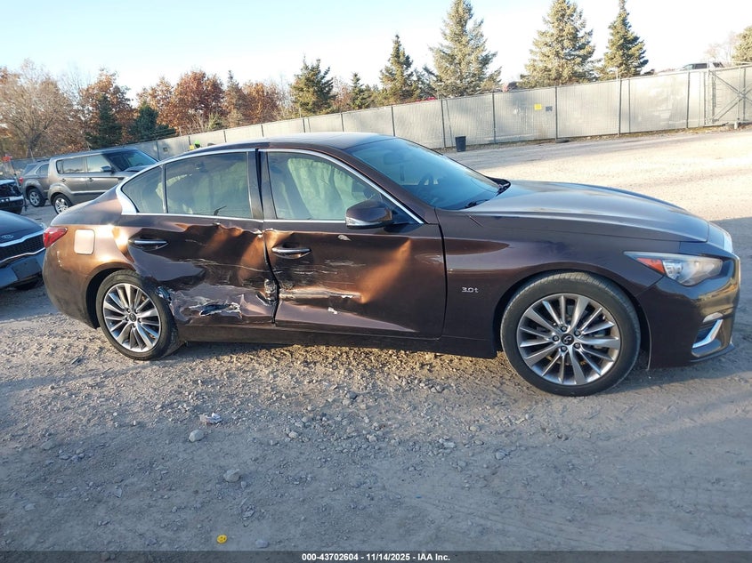 2020 Infiniti Q50 Luxe VIN: JN1EV7AP7LM200238 Lot: 43702604
