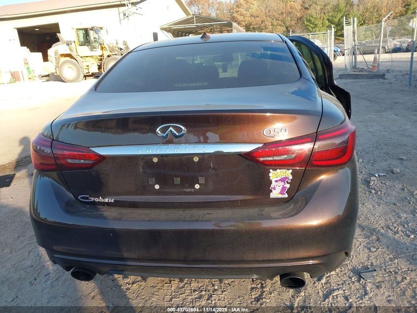 2020 Infiniti Q50 Luxe VIN: JN1EV7AP7LM200238 Lot: 43702604