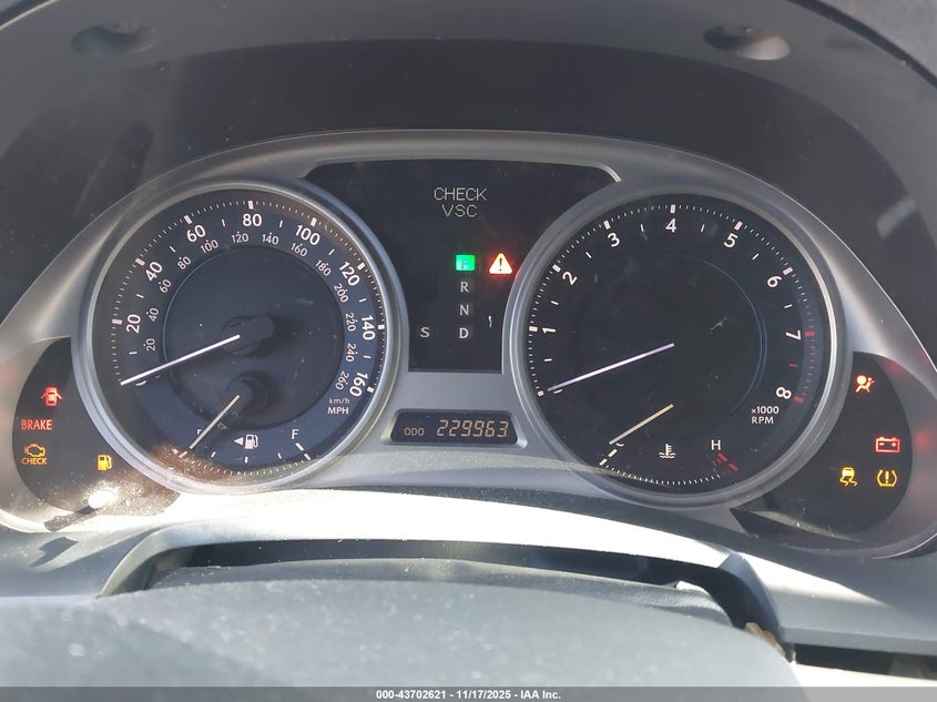 2006 Lexus Is 250 VIN: JTHBK262565011822 Lot: 43702621