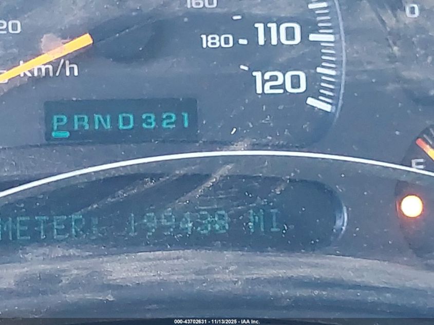 2005 Chevrolet Silverado 2500Hd Ls VIN: 1GCHK23U25F884874 Lot: 43702631