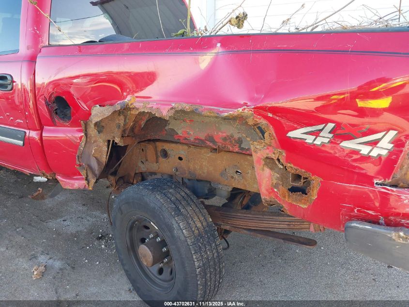 2005 Chevrolet Silverado 2500Hd Ls VIN: 1GCHK23U25F884874 Lot: 43702631