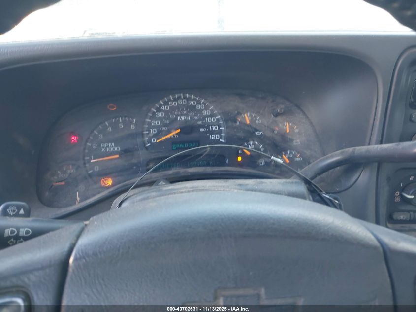 2005 Chevrolet Silverado 2500Hd Ls VIN: 1GCHK23U25F884874 Lot: 43702631