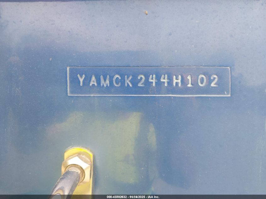 2002 Yamaha Other VIN: YAMCK244H102 Lot: 43702632