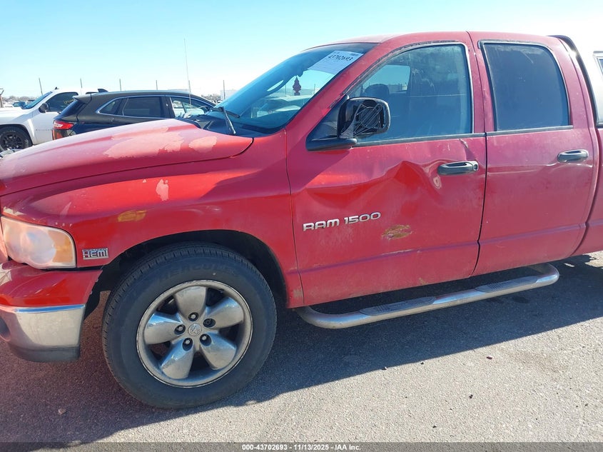 2005 Dodge Ram 1500 Slt/Laramie VIN: 1D7HA18DX5S300949 Lot: 43702693