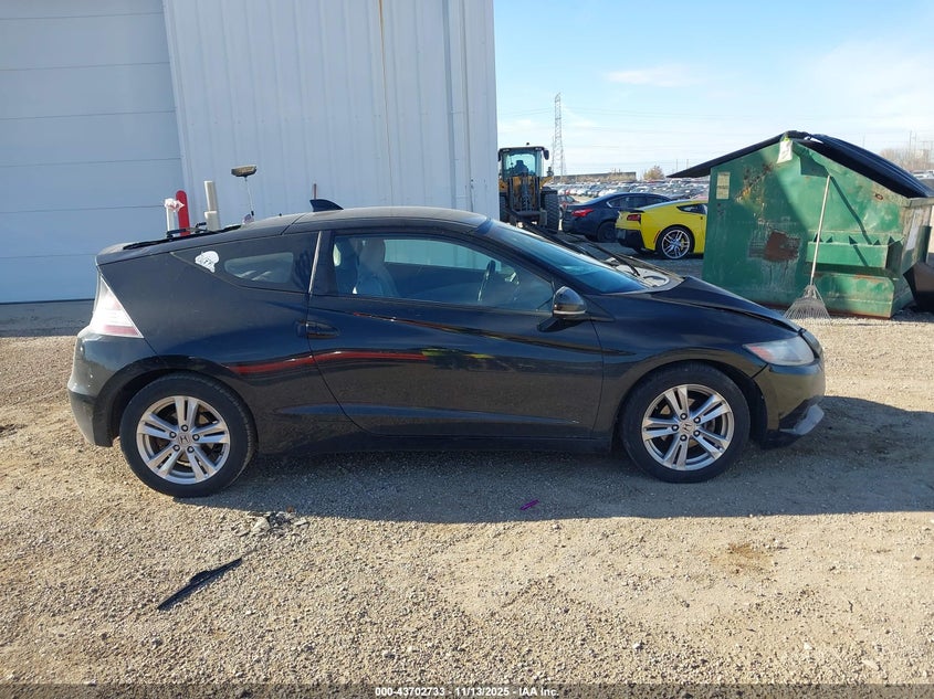 2011 Honda Cr-Z Ex VIN: JHMZF1D66BS004862 Lot: 43702733