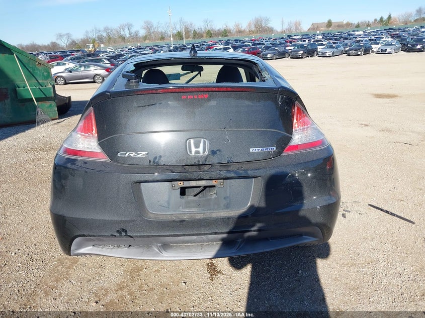2011 Honda Cr-Z Ex VIN: JHMZF1D66BS004862 Lot: 43702733
