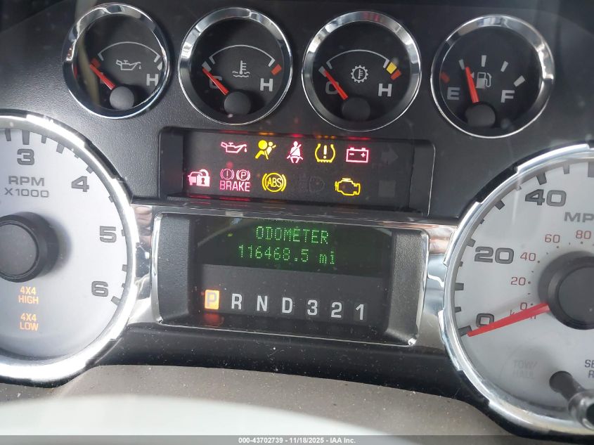 2009 Ford F-250 Fx4 VIN: 1FTSX21549EA86651 Lot: 43702739