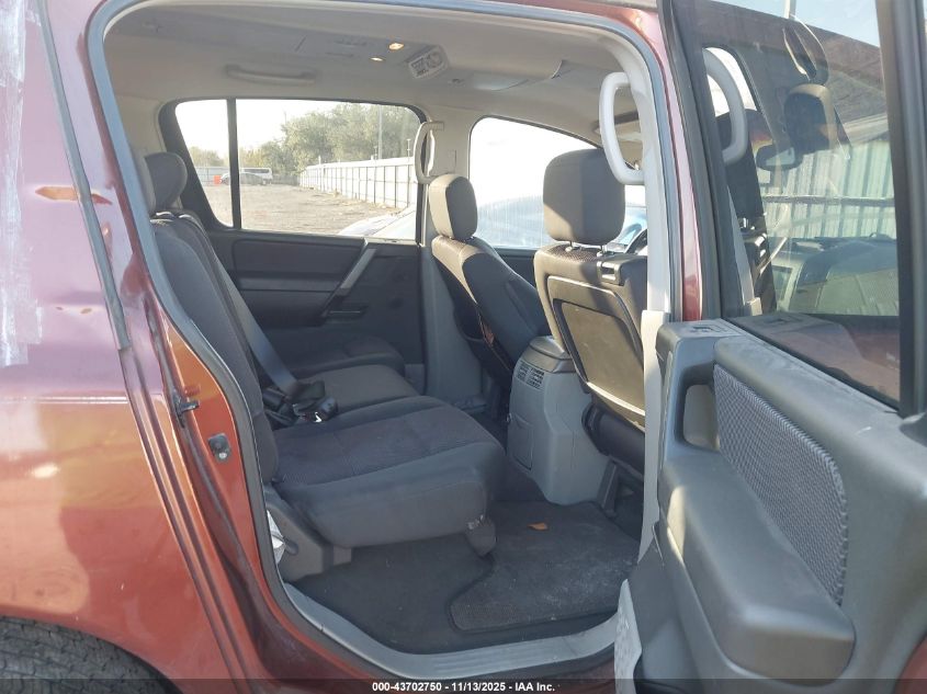 2004 Nissan Pathfinder Armada Se VIN: 5N1AA08A74N739255 Lot: 43702750