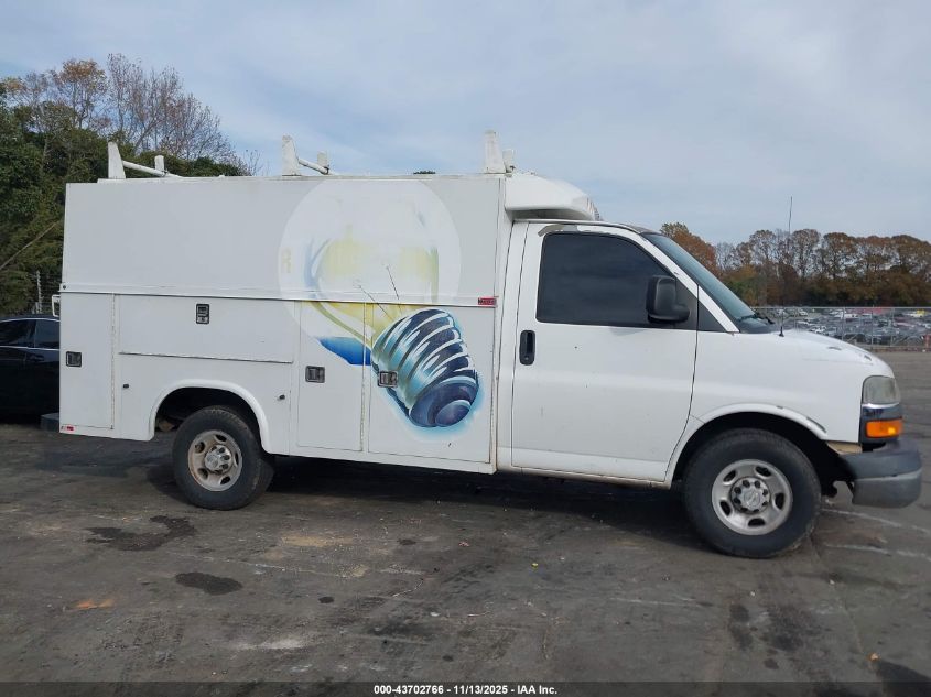 2008 Chevrolet Express Cutaway Work Van VIN: 1GBHG31K781214414 Lot: 43702766