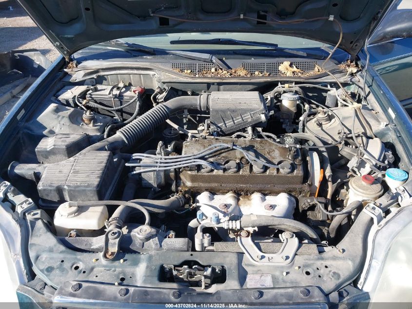 1997 Honda Civic Lx VIN: 2HGEJ6679VH586034 Lot: 43702824