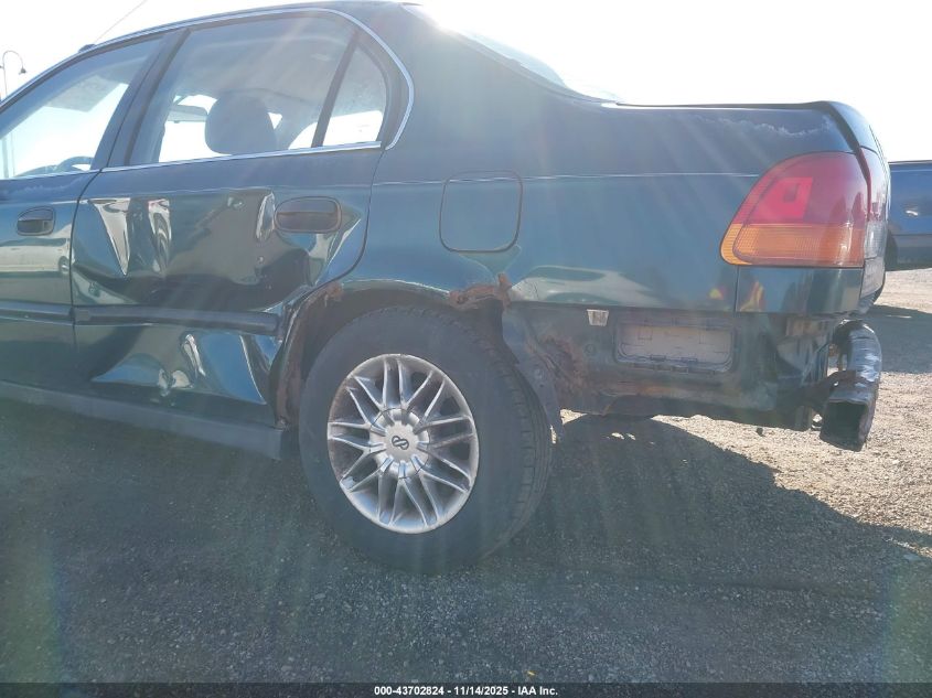 1997 Honda Civic Lx VIN: 2HGEJ6679VH586034 Lot: 43702824