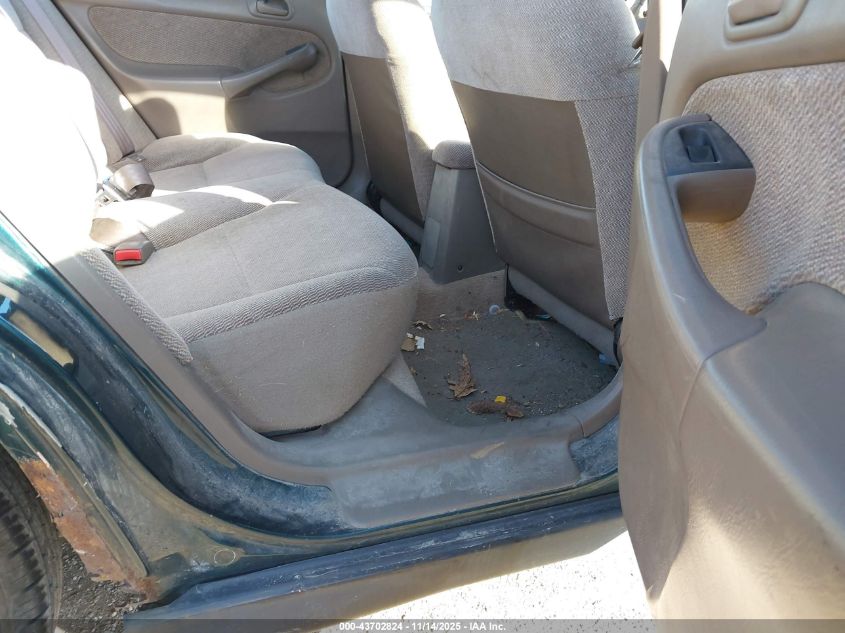 1997 Honda Civic Lx VIN: 2HGEJ6679VH586034 Lot: 43702824