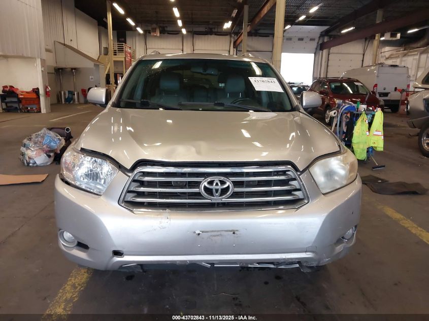 2009 Toyota Highlander Limited VIN: JTEES42A792141397 Lot: 43702843