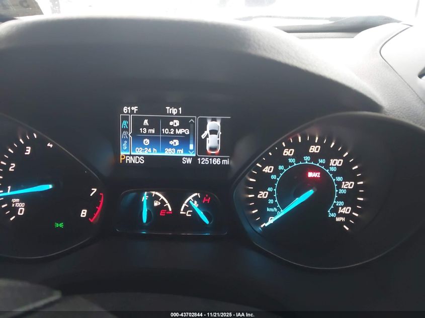 2013 Ford Escape Se VIN: 1FMCU0G92DUD62444 Lot: 43702844