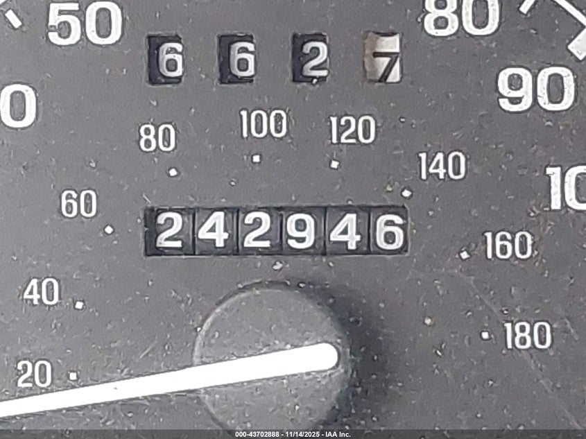 1997 Ford Ranger Xl/Xlt VIN: 1FTCR14A7VPA70993 Lot: 43702888