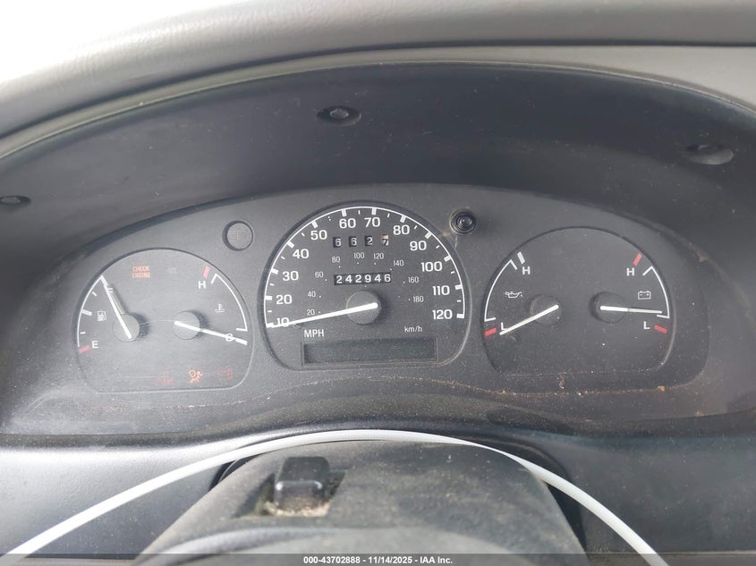 1997 Ford Ranger Xl/Xlt VIN: 1FTCR14A7VPA70993 Lot: 43702888