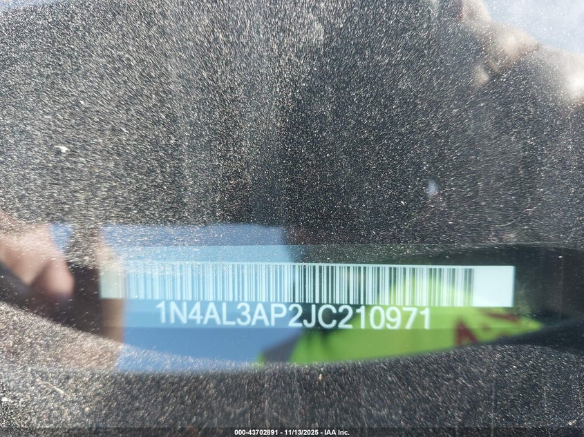 1N4AL3AP2JC210971 2018 NISSAN ALTIMA photo no. 9