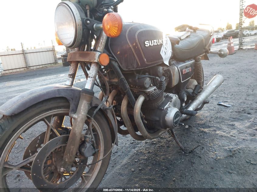 1980 Suzuki Gs850G VIN: GS850121245 Lot: 43702894
