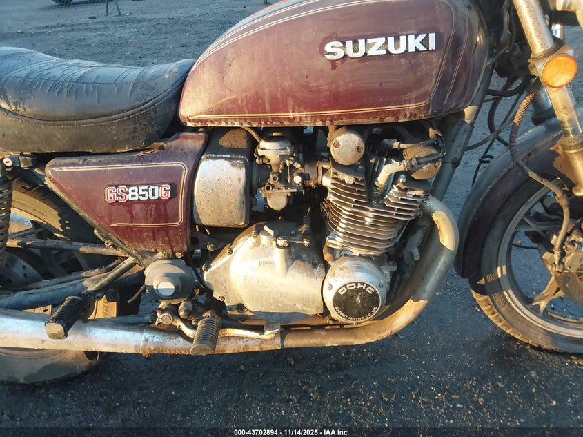 1980 Suzuki Gs850G VIN: GS850121245 Lot: 43702894