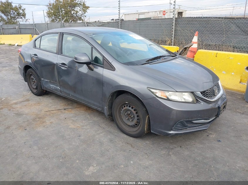 2013 HONDA CIVIC LX - 19XFB2F50DE247616
