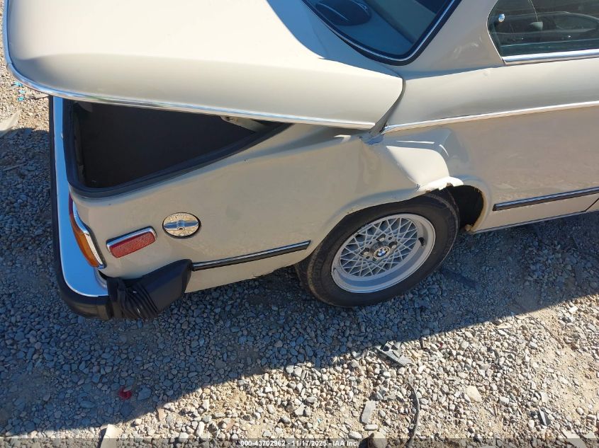 1975 BMW 2 Series VIN: 00000000002381673 Lot: 43702962