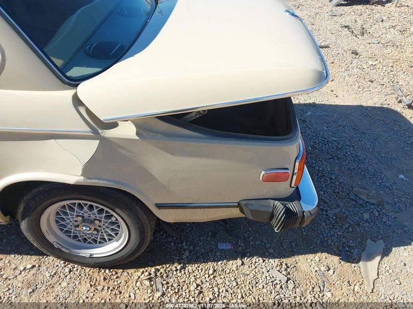 1975 BMW 2 Series VIN: 00000000002381673 Lot: 43702962