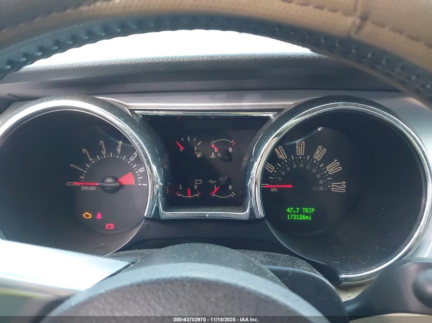 2006 Ford Mustang V6 VIN: 1ZVFT80N165158867 Lot: 43702970