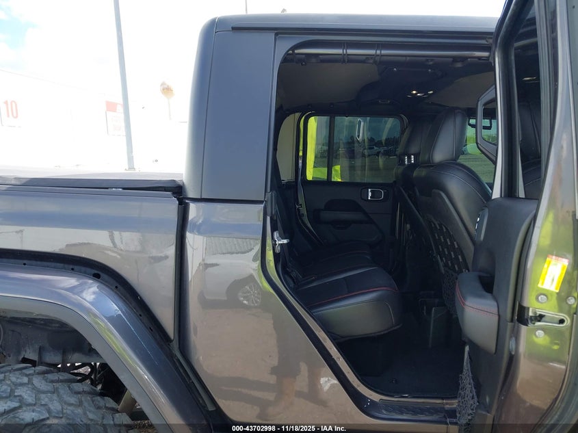 2020 Jeep Gladiator Rubicon 4X4 VIN: 1C6JJTBG4LL142505 Lot: 43702998