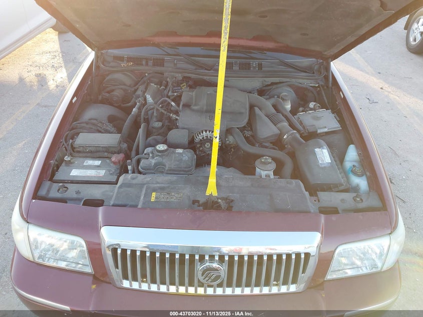 2007 Mercury Grand Marquis Ls VIN: 2MEFM75V17X627134 Lot: 43703020