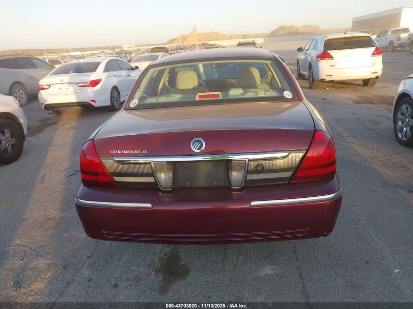 2007 Mercury Grand Marquis Ls VIN: 2MEFM75V17X627134 Lot: 43703020