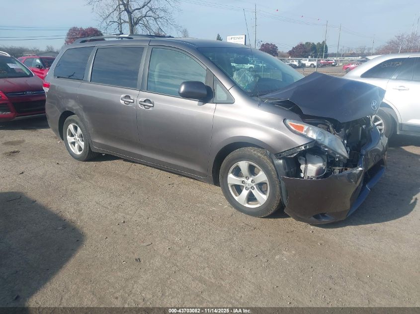 TOYOTA SIENNA LE V6 8 PASSENGER