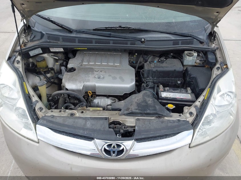 5TDZK22C69S279145 2009 TOYOTA SIENNA photo no. 10