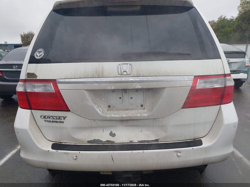 2007 Honda Odyssey Touring VIN: 5FNRL38837B059971 Lot: 43703100