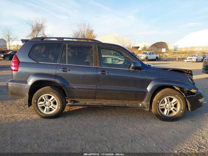 2004 Lexus Gx 470 VIN: JTJBT20X540065213 Lot: 43703112