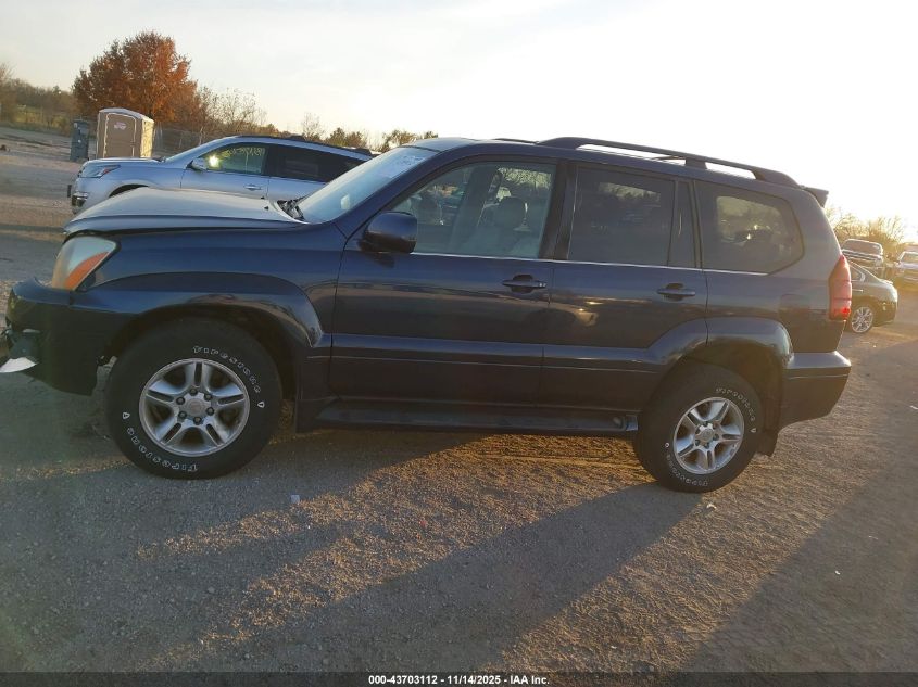 2004 Lexus Gx 470 VIN: JTJBT20X540065213 Lot: 43703112