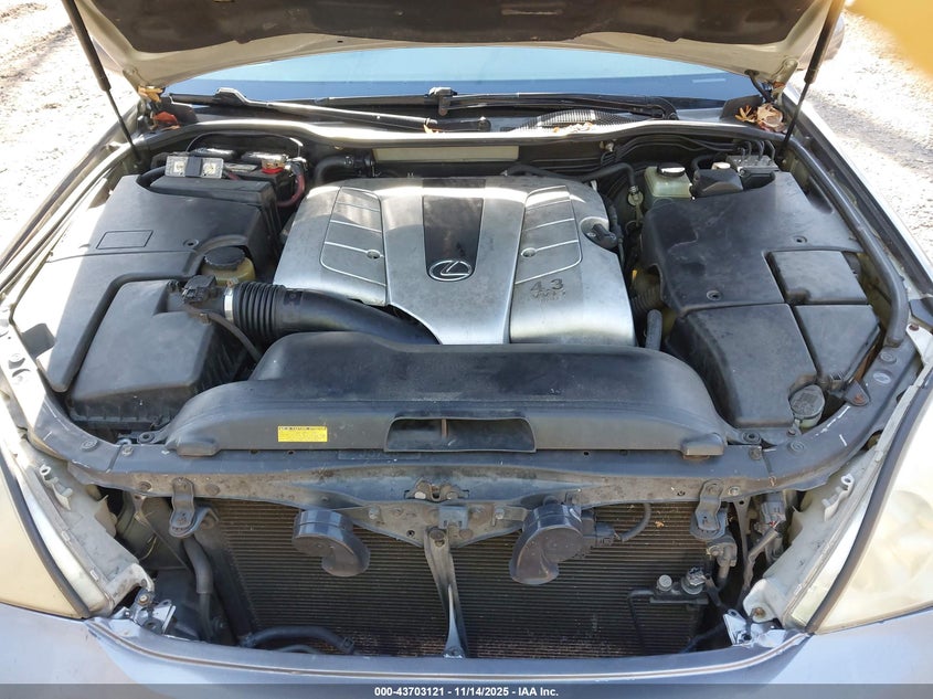 2002 Lexus Ls 430 VIN: JTHBN30F120058734 Lot: 43703121