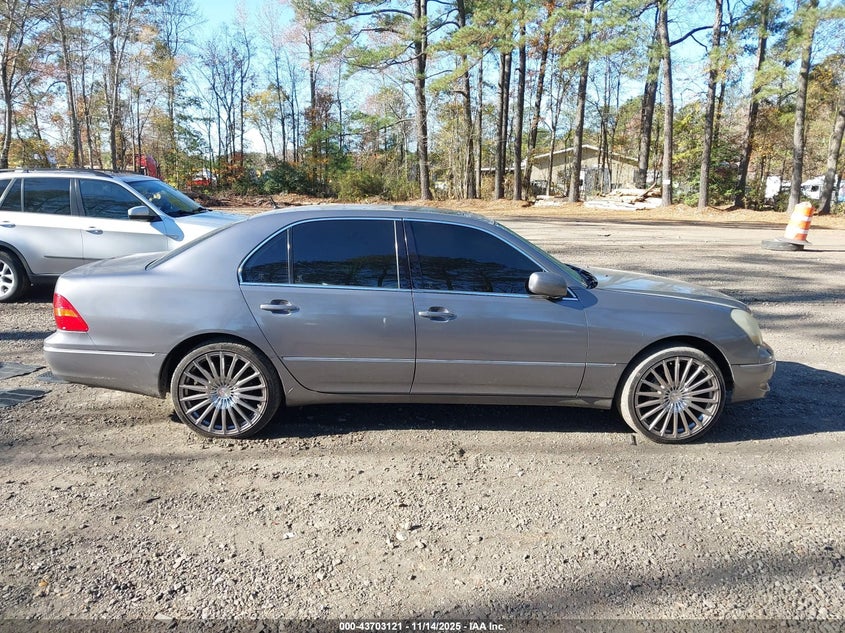 2002 Lexus Ls 430 VIN: JTHBN30F120058734 Lot: 43703121