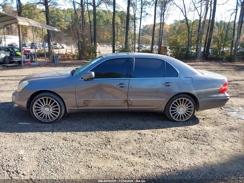 2002 Lexus Ls 430 VIN: JTHBN30F120058734 Lot: 43703121