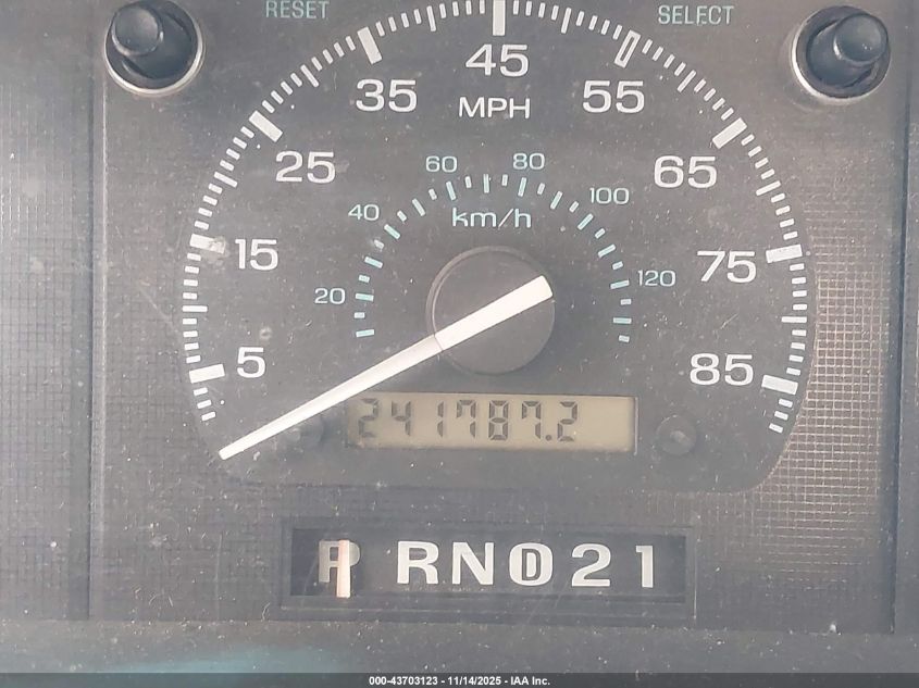 1994 Ford Econoline E250 Super Duty Van VIN: 1FTGS24H3RHB26064 Lot: 43703123