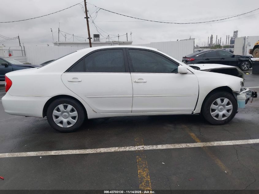 2003 Toyota Camry Le VIN: 4T1BE32K43U158134 Lot: 43703130