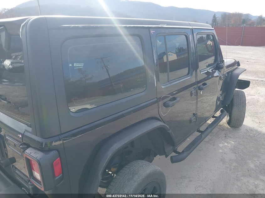 2022 Jeep Wrangler Unlimited Sport 4X4 VIN: 1C4HJXDG2NW116921 Lot: 43703143