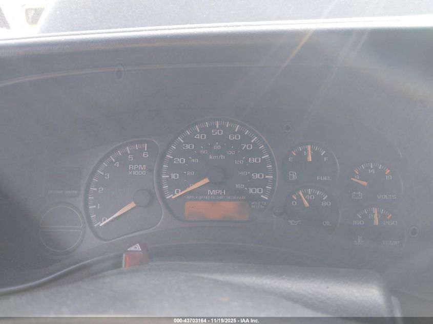 2002 Chevrolet Silverado 1500 Ls VIN: 2GCEC19T921269542 Lot: 43703164