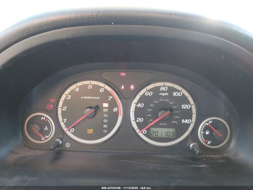 2003 Honda Cr-V Ex VIN: JHLRD78863C035355 Lot: 43703166