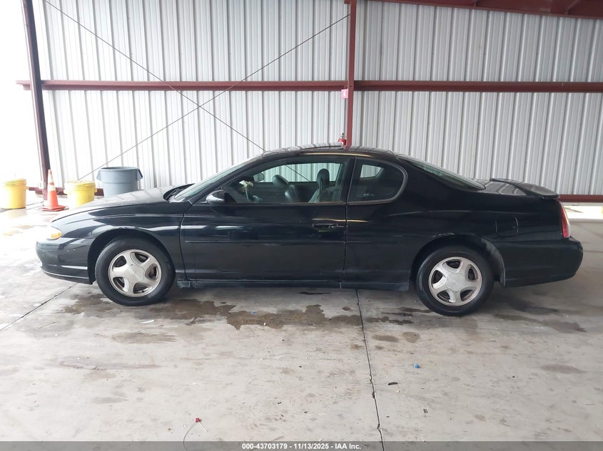 2000 Chevrolet Monte Carlo Ss VIN: 2G1WX12K6Y9284402 Lot: 43703179