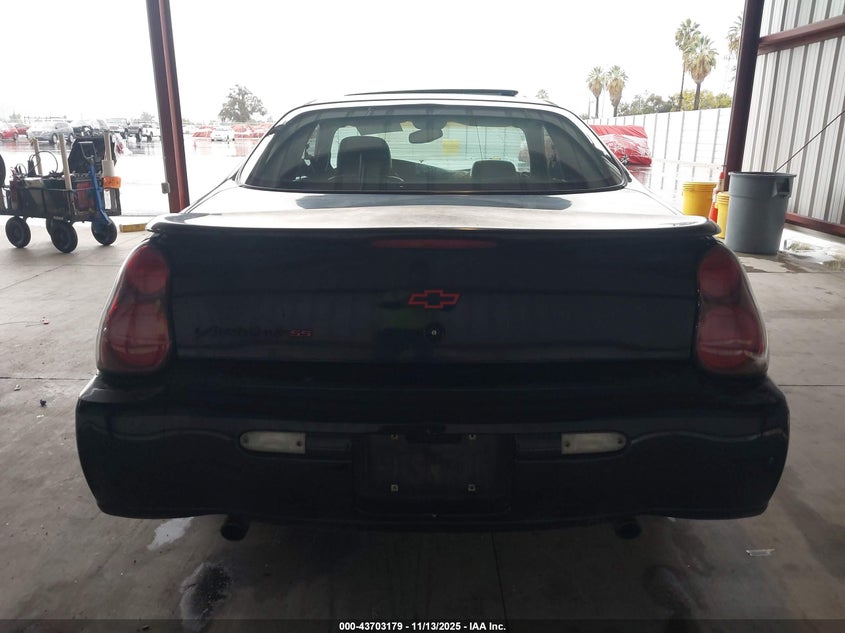 2000 Chevrolet Monte Carlo Ss VIN: 2G1WX12K6Y9284402 Lot: 43703179