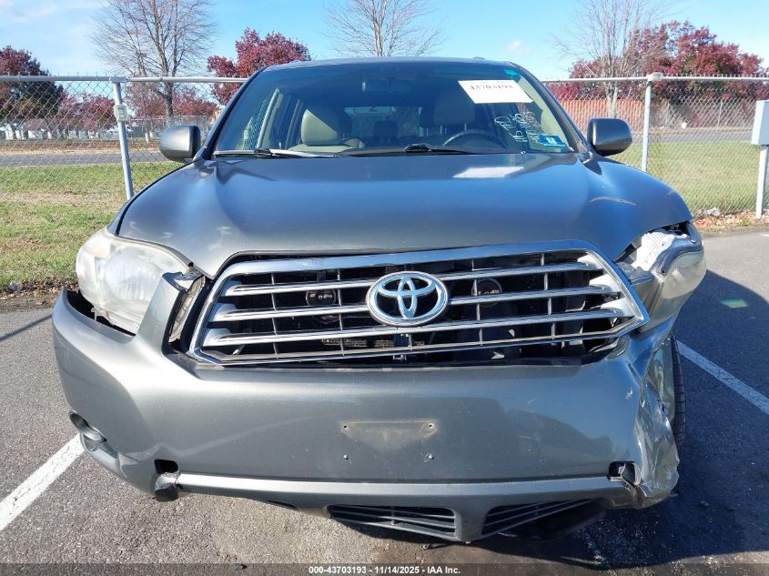 2008 Toyota Highlander Sport VIN: JTEDS43AX82052173 Lot: 43703193